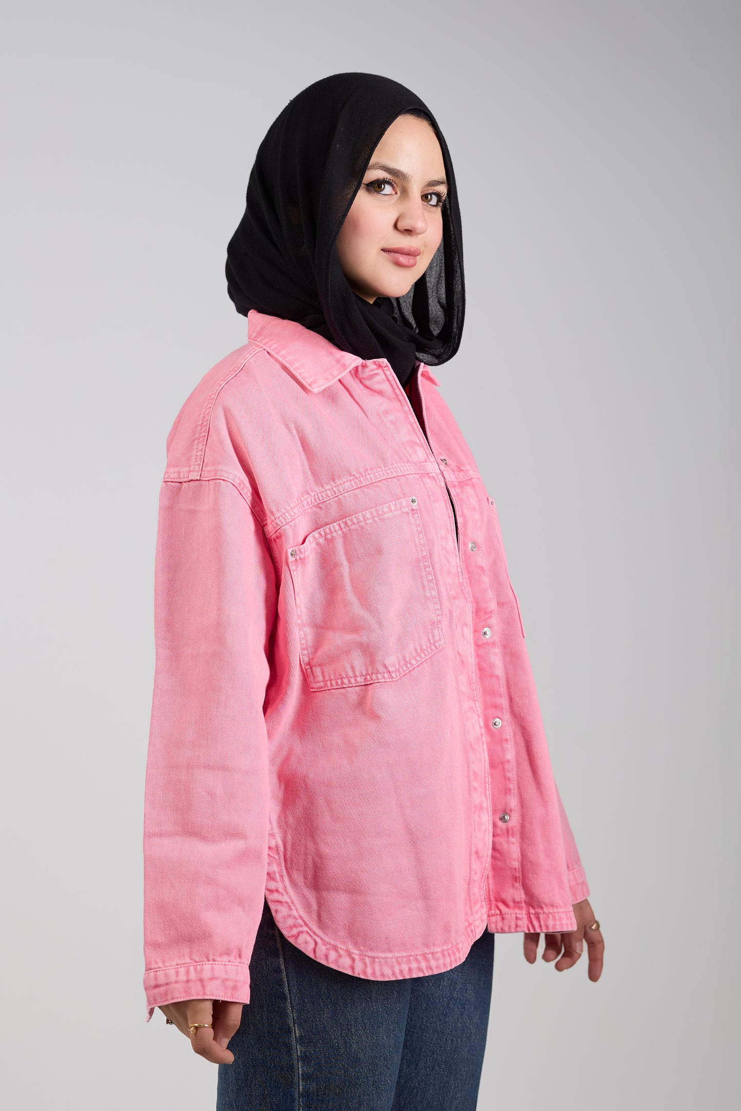 TAJ Jeans Shirt - Pink