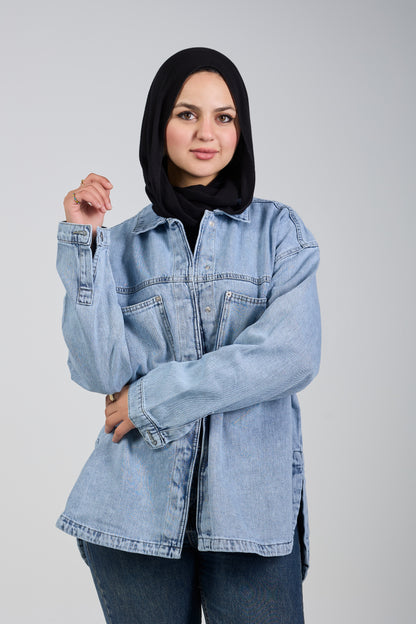 TAJ Jeans Shirt - Blue