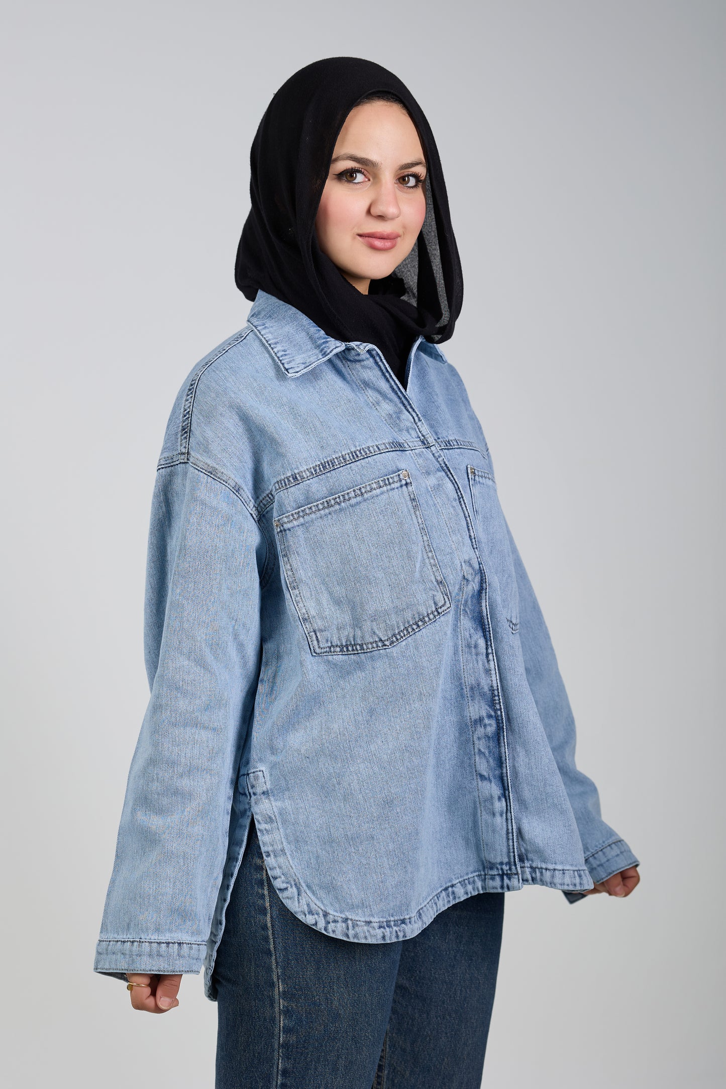 TAJ Jeans Shirt - Blue