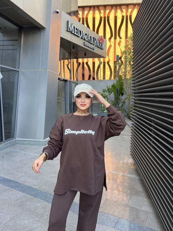 Taj Sweatshirt Simplicity - Brown