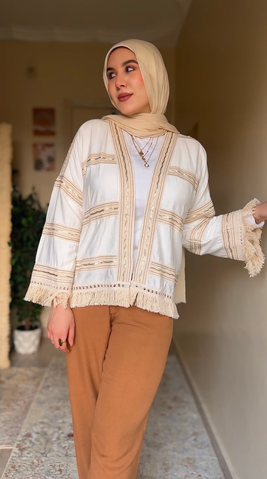 Taj Short Cardigan