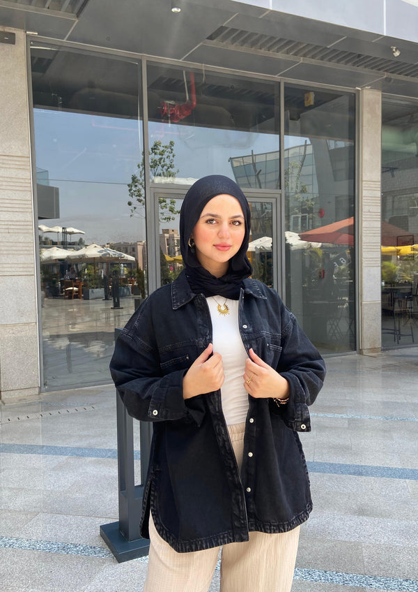 TAJ Jeans Shirt - Black