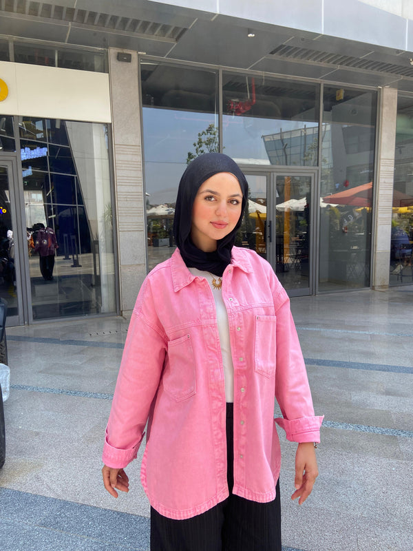 TAJ Jeans Shirt - Pink